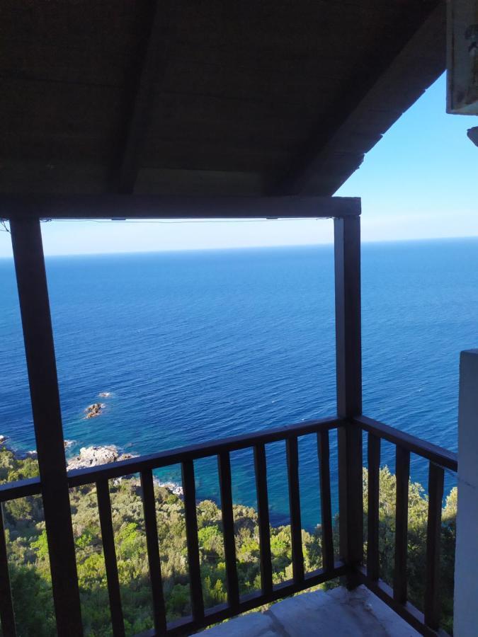 Triple Studio Room With The Most Beatifull View In Mylopotamos Tsagarada Exterior photo